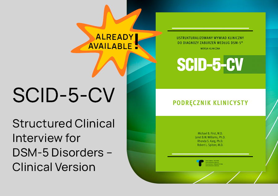 Structured Clinical Interview for DSM-5 Disorders – Clinical Version 
